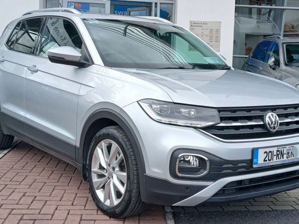 Volkswagen T-Cross Estate, Petrol, 2020, Silver