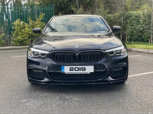 BMW 5-Series Saloon, Diesel, 2019, Black