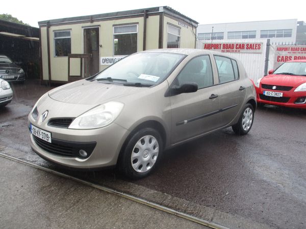 Renault Clio Hatchback, Ethanol Petrol, 2008, Gold