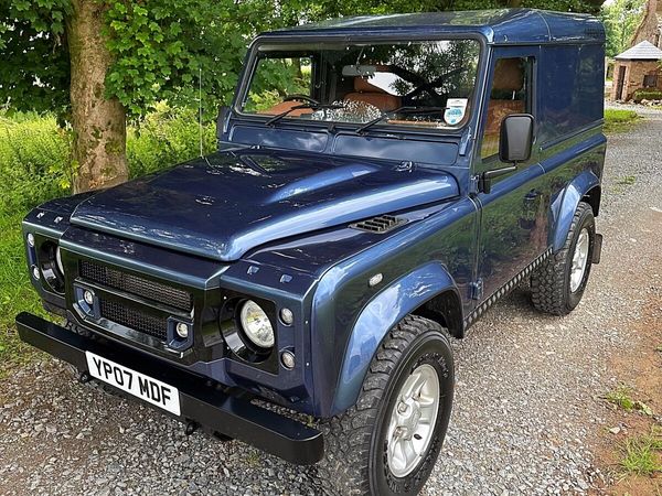 Land Rover Defender Van, Diesel, 2007, Blue