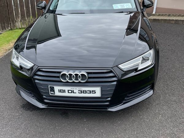 Audi A4 Saloon, Diesel, 2018, Black