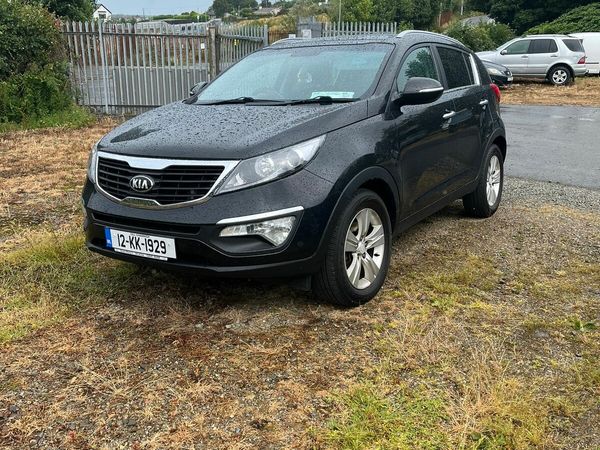 Kia Sportage SUV, Diesel, 2012, Black