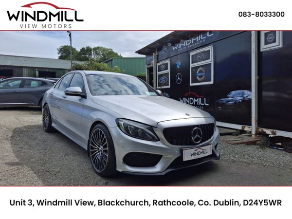 Mercedes-Benz C-Class Saloon, Diesel, 2018, Silver