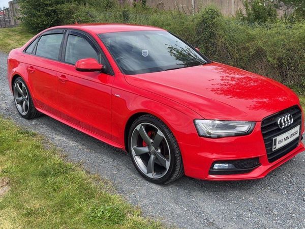 Audi A4 Saloon, Diesel, 2015, Red