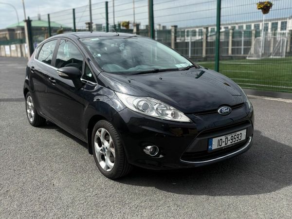 Ford Fiesta Hatchback, Petrol, 2010, Black