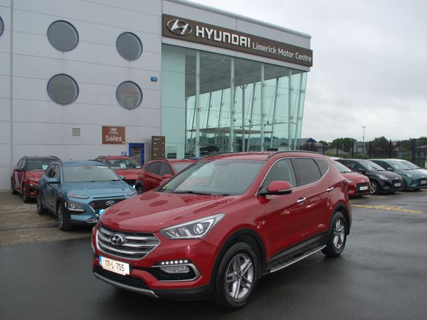 Hyundai Santa Fe SUV, Diesel, 2017, Red