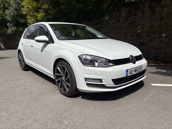Volkswagen Golf Hatchback, Diesel, 2014, White