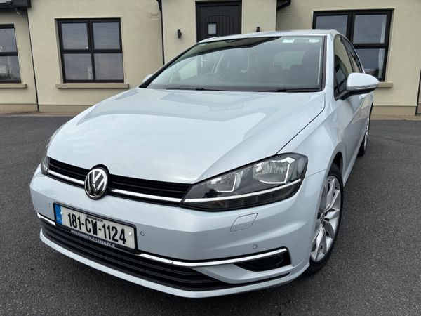 Volkswagen Golf Hatchback, Diesel, 2018, White