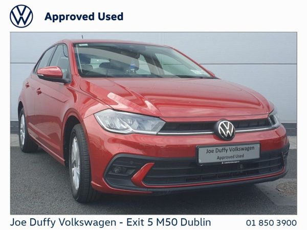 Volkswagen Polo Hatchback, Petrol, 2022, Red