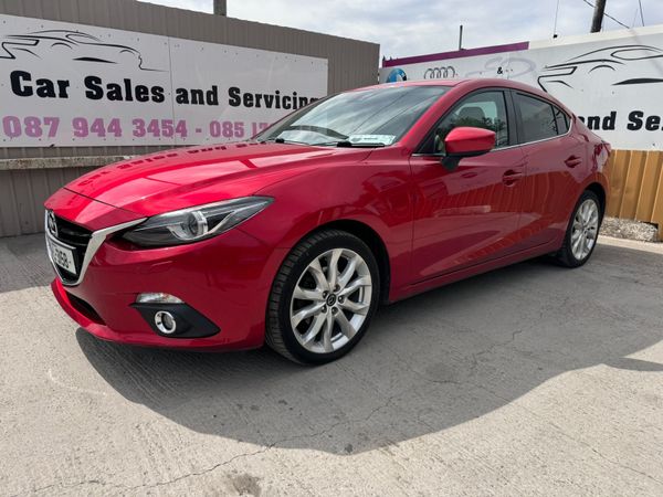 Mazda Mazda3 Saloon, Diesel, 2015, Red