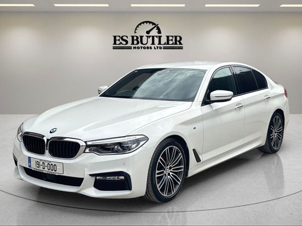 BMW 5-Series Saloon, Diesel, 2019, White