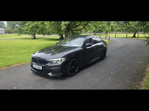 BMW 5-Series Saloon, Diesel, 2019, Black