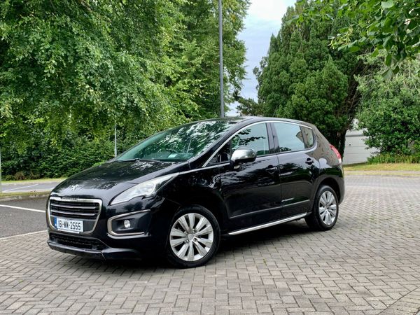 Peugeot 3008 SUV, Diesel, 2016, Black