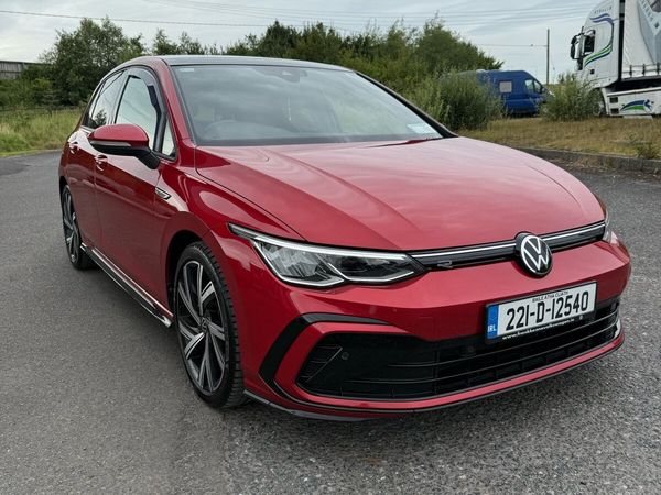 Volkswagen Golf Estate, Petrol, 2022, Red