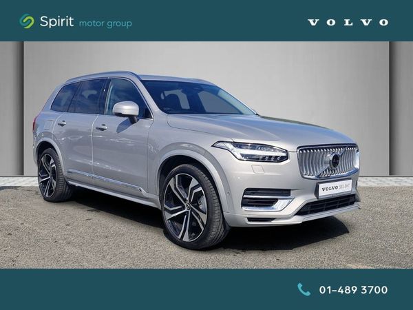 Volvo XC90 SUV, Petrol Hybrid, 2024, Silver