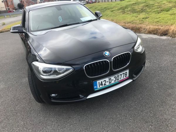 BMW 1-Series Hatchback, Petrol, 2014, Black