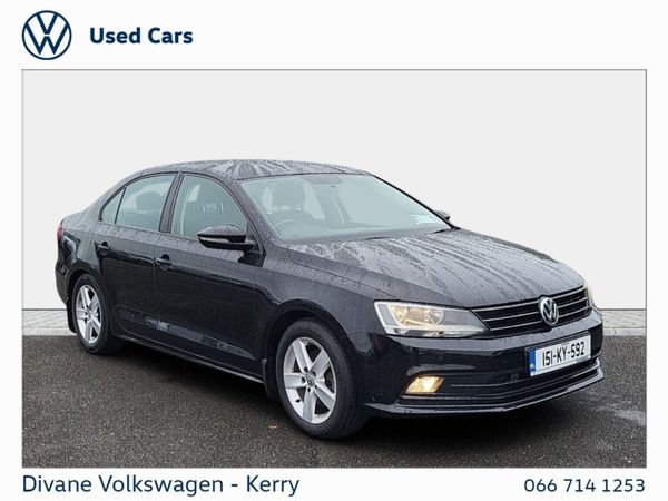 Volkswagen Jetta Saloon, Diesel, 2015, Black