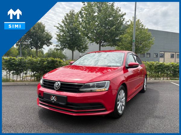 Volkswagen Jetta Saloon, Diesel, 2015, Red