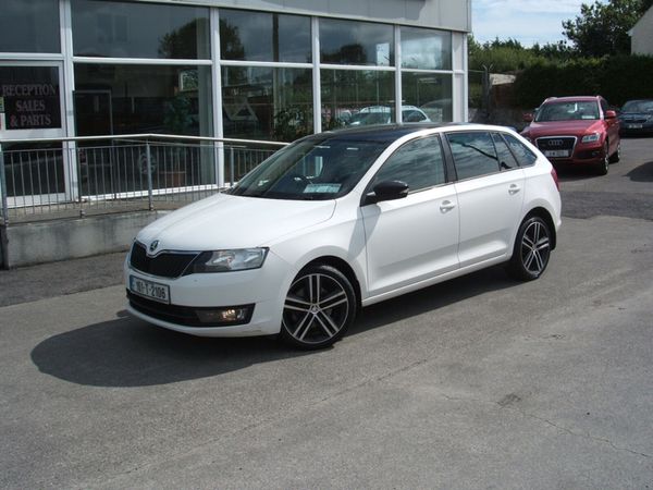 Skoda Rapid Hatchback, Diesel, 2016, White