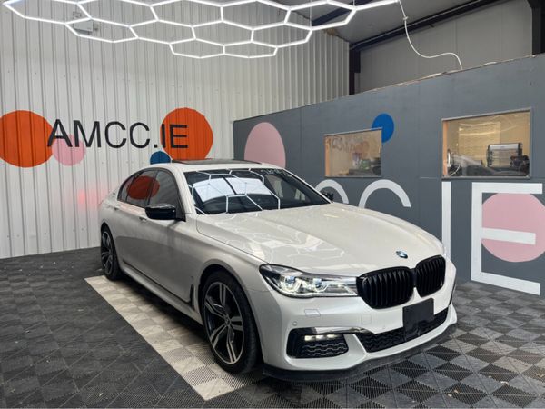 BMW 7-Series Saloon, Petrol Hybrid, 2018, White