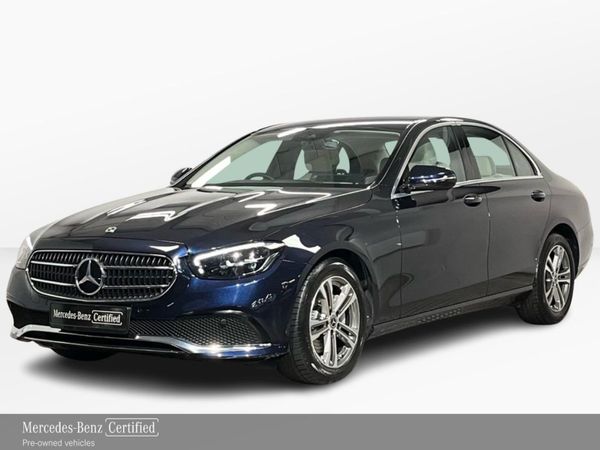 Mercedes-Benz E-Class Saloon, Petrol Hybrid, 2023, Blue