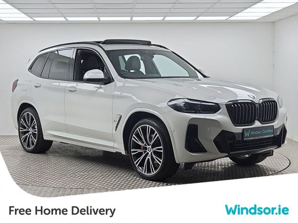 BMW X3 SUV, Petrol Hybrid, 2023, White