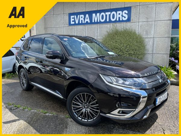 Mitsubishi Outlander SUV, Petrol Plug-in Hybrid, 2020, Black