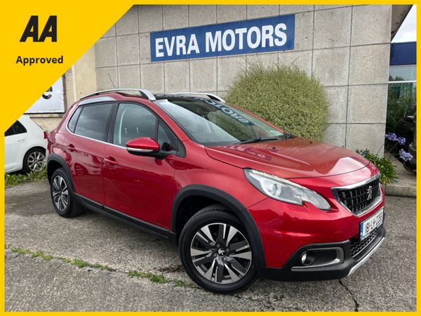 Peugeot 2008 MPV, Petrol, 2018, Red