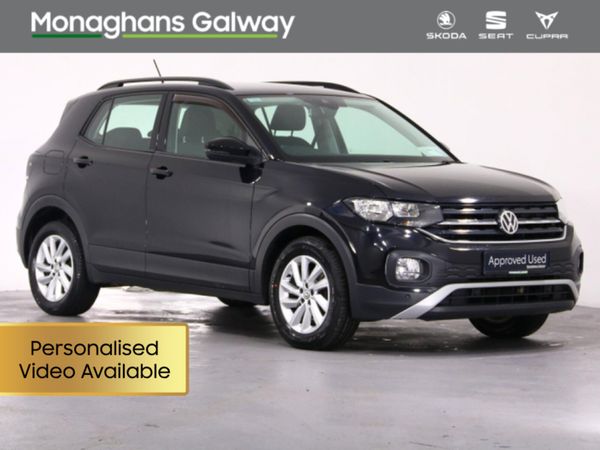 Volkswagen T-Cross Estate, Petrol, 2019, Black