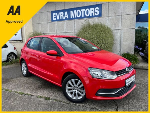 Volkswagen Polo Hatchback, Petrol, 2016, Red