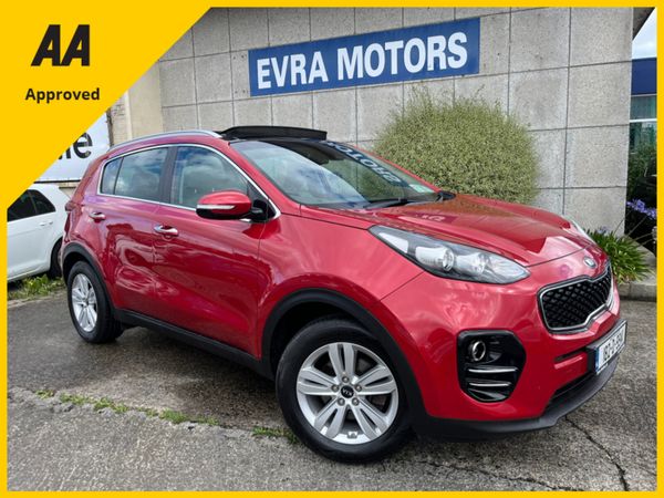 Kia Sportage SUV, Diesel, 2018, Red