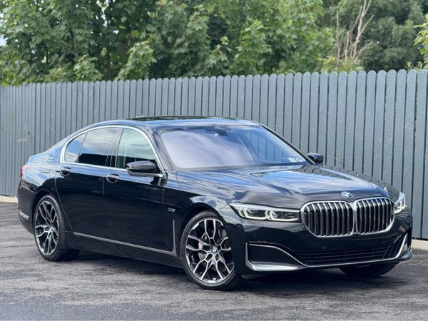 BMW 7-Series Saloon, Petrol Plug-in Hybrid, 2022, Black