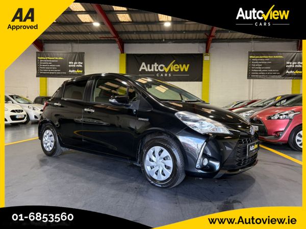 Toyota Yaris Hatchback, Petrol Hybrid, 2019, Black