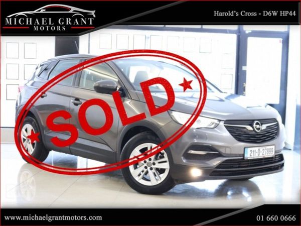 Opel Grandland X SUV, Petrol, 2021, Grey