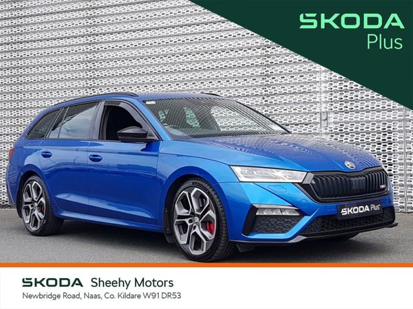 Skoda Octavia Estate, Petrol, 2022, Blue