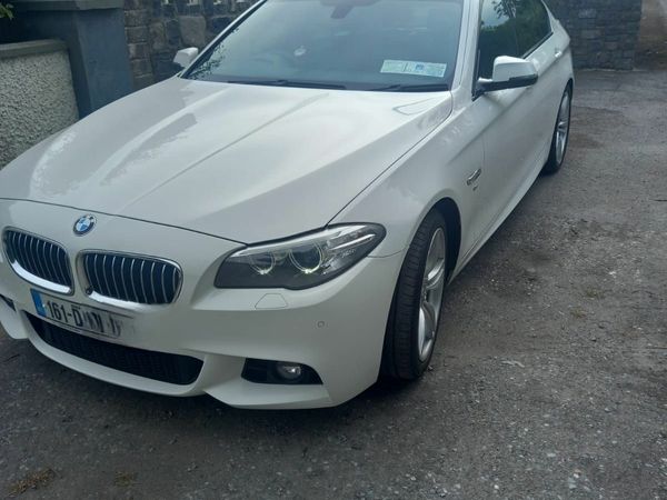 BMW 5-Series Saloon, Diesel, 2016, White