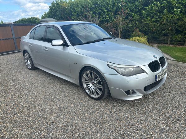 BMW 5-Series Saloon, Diesel, 2009, Silver
