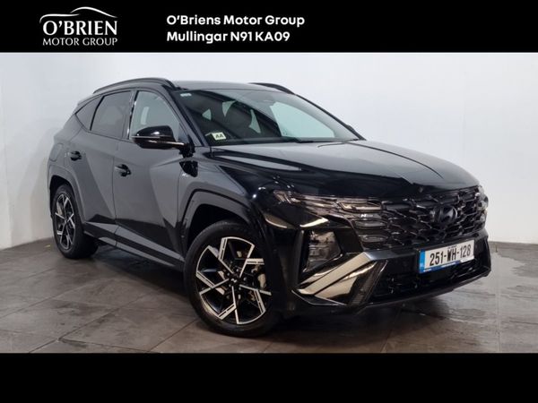 Hyundai Tucson SUV, Petrol Plug-in Hybrid, 2025, Black