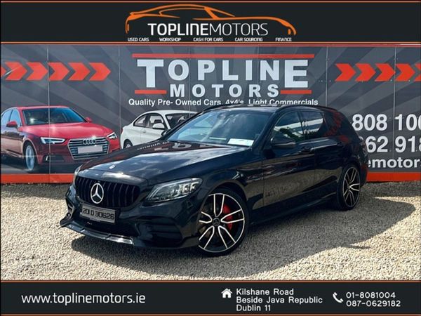 Mercedes-Benz C-Class Estate, Diesel Plug-in Hybrid, 2020, Black