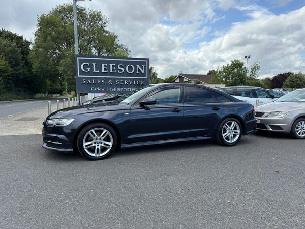 Audi A6 Saloon, Diesel, 2017, Blue