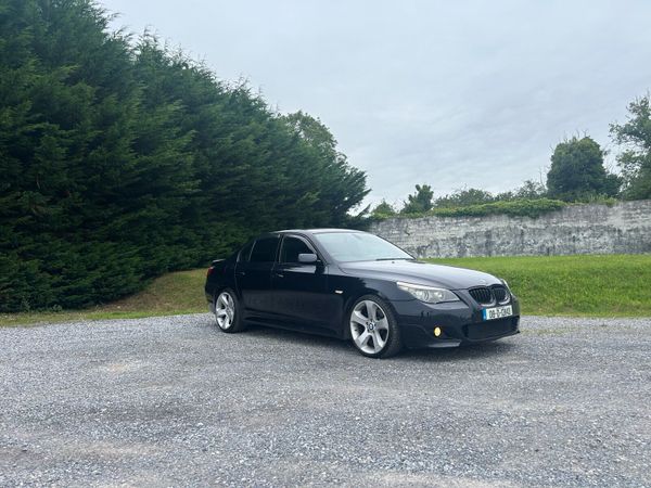 BMW 5-Series Saloon, Diesel, 2008, Black
