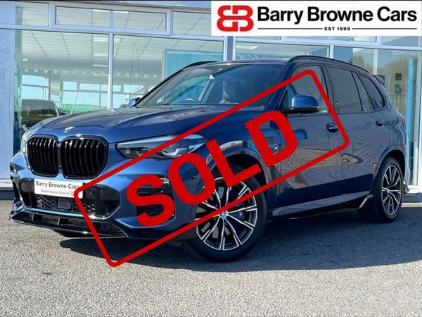 BMW X5 Estate, Hybrid, 2021, Blue