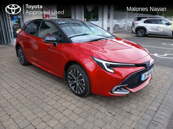 Toyota Corolla Hatchback, Petrol Hybrid, 2025, Red