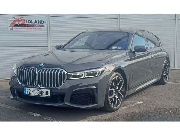 BMW 7-Series Saloon, Diesel Hybrid, 2022, Grey