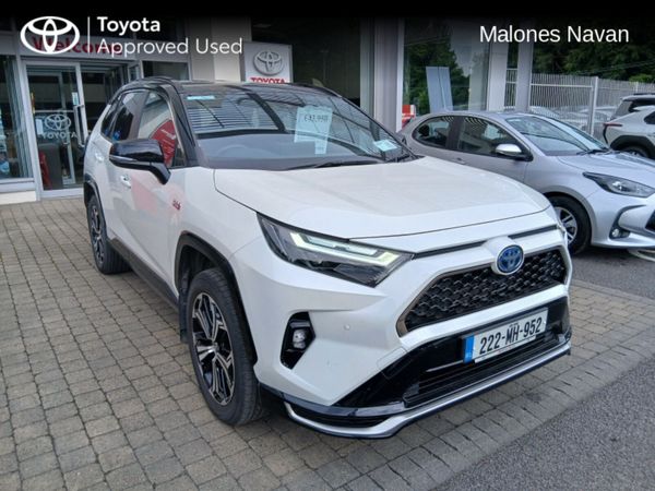 Toyota RAV4 SUV, Petrol Plug-in Hybrid, 2022, White