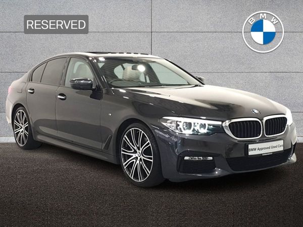 BMW 5-Series Saloon, Diesel, 2017, Grey
