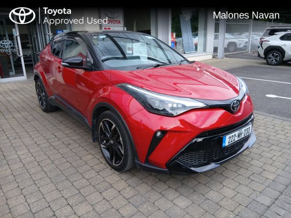 Toyota C-HR SUV, Petrol Hybrid, 2022, Red