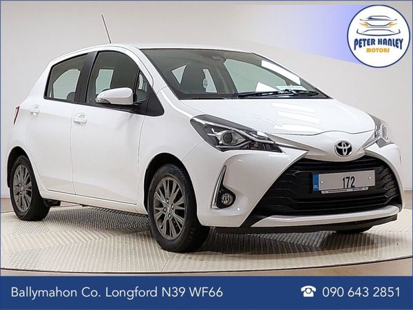 Toyota Yaris Hatchback, Petrol, 2017, White