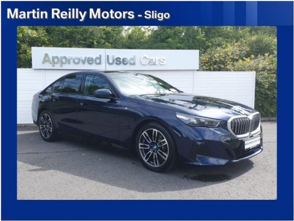 BMW 5-Series Saloon, Petrol Plug-in Hybrid, 2025, Blue