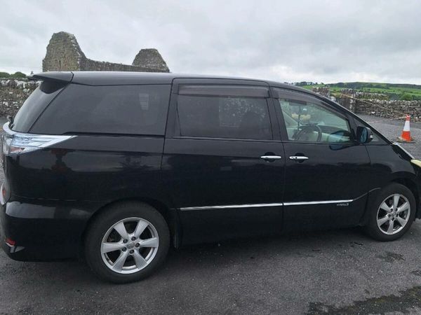 Toyota Estima MPV, Petrol Hybrid, 2010, Black